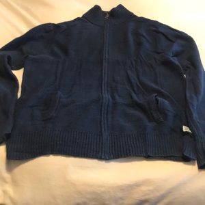 Lucky brand navy blue cardigan